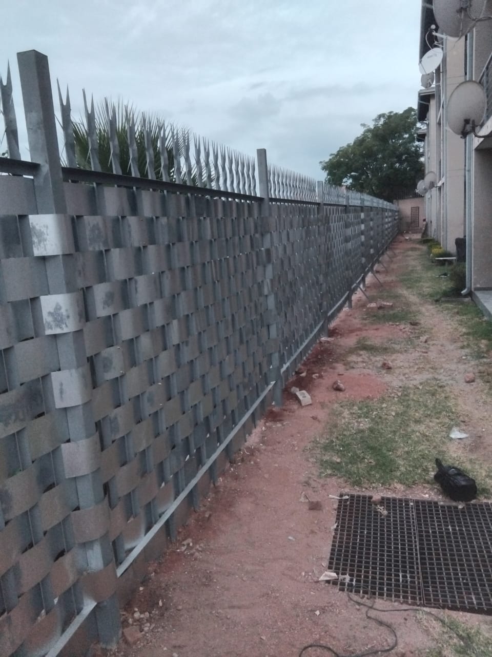 Woven Steel Security Fence